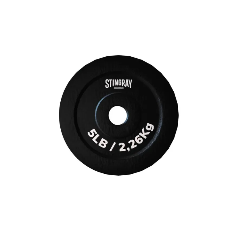 Disco de Acero para Barra 5 lbs./2.26 kgs STINGRAY FITNESS SFDISC-5LB