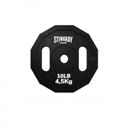 Disco de Acero para Barra 10 lbs./4.53 kgs STINGRAY FITNESS SFDISC-10LB