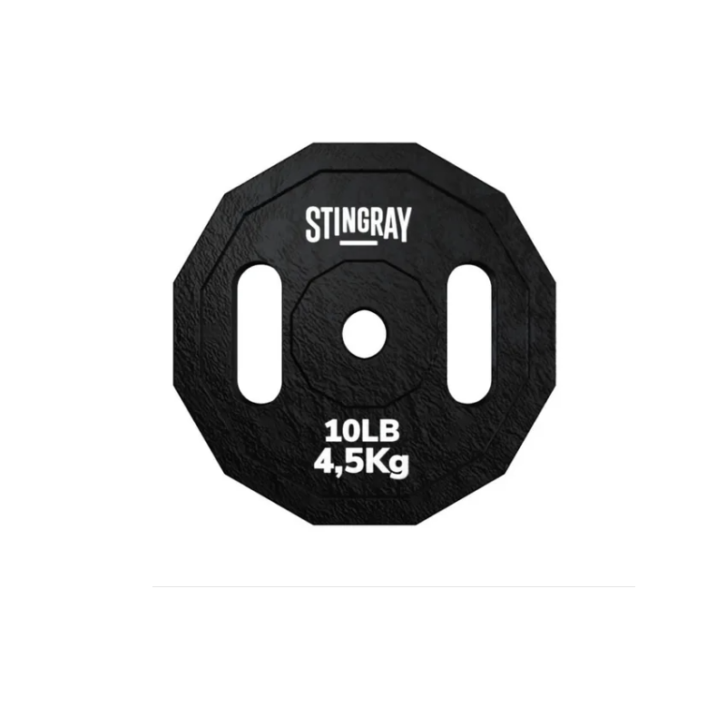 Disco de Acero para Barra 10 lbs./4.53 kgs STINGRAY FITNESS SFDISC-10LB