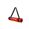 Tapete Yoga STINGRAY FITNESS 10mm 180x60cm con Correa Rojo SFTAP-10MM-CB-R