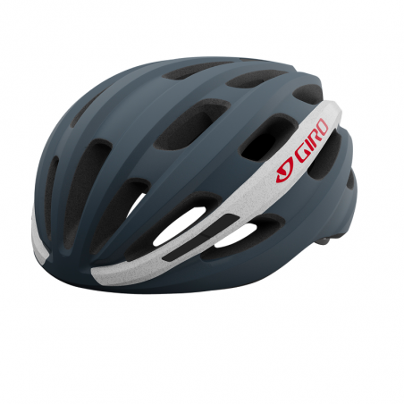 Casco GIRO Ruta ISODE MIPS Gris/Blanco/Rojo Mate Talla: U (54-61cm)