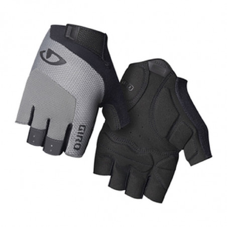 Guantes GIRO Ruta BRAVO GEL Corto Gris Talla:M