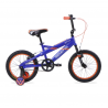 Bicicleta BENOTTO Cross DIAVOLO R16 1V. Niño Frenos ”V” Ruedas Laterales Acero Azul/Negro Talla:UN