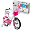 Bicicleta BENOTTO Cross BUILD MY BIKE R16 1V. Niña Frenos ”V”/Contrapedal Acero Blanco Talla:UN