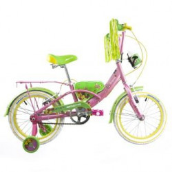 Bicicleta BENOTTO City BRIANNA R16 1V. Niña Frenos ”V” Ruedas Laterales Acero Rosa Brillante Talla:UN