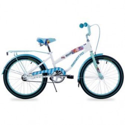 Bicicleta BENOTTO City GISELLE R20 1V. Niña Frenos Contrapedal Acero Blanco/Aqua Claro Talla:UN