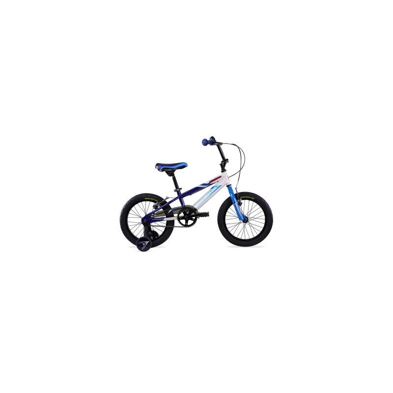 Bicicleta BENOTTO Cross AGRESSOR R16 1V. Niño Frenos ”V” Ruedas Laterales Acero Azul Marino/Blanco/Azul Talla:UN