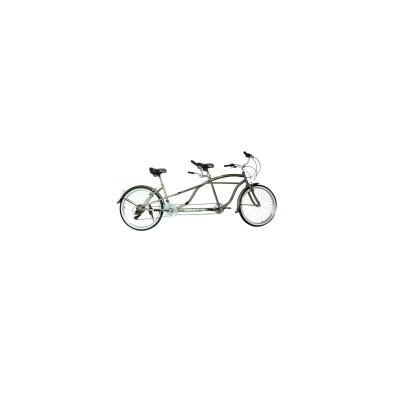 Bicicleta BENOTTO City TANDEM FOR 2 R26 21V. Shimano Frenos ”V” Acero Cafe Cobrizo/Plata Talla:UN