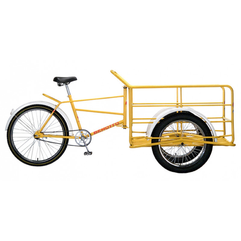 Triciclo de Carga Refresquero con Llanta de Moto Maza Velosteel.