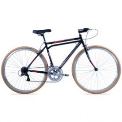 Bicicleta BENOTTO Turismo SUPER TURISMO R28 12V. Hombre Freno Horquilla Acero Negro/Rojo Talla:UN