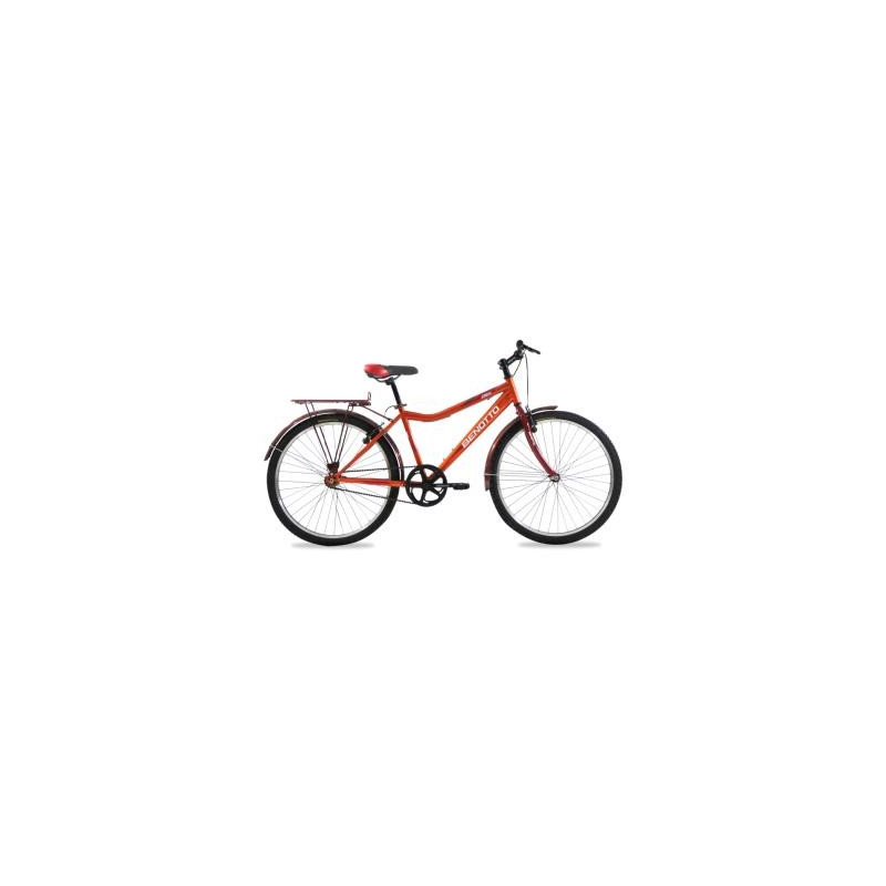 Bicicleta BENOTTO Montaña STREGA R26 1V. Hombre Frenos ”V” Acero Terracota Talla:UN