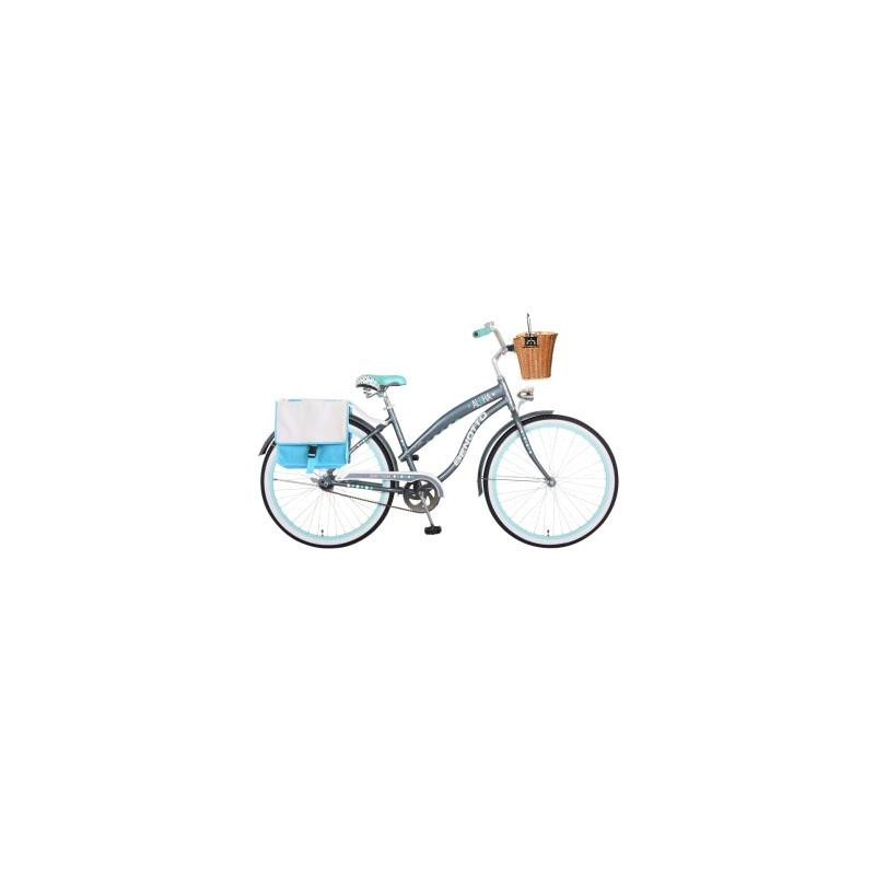 Bicicleta BENOTTO City ALOHA R26 1V. Mujer Frenos Contrapedal Aluminio Gris Talla:UN