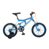 Bicicleta BENOTTO Montaña SNIPER R16 1V. Niño DS Frenos ”V” Acero Azul/Gris Talla:UN