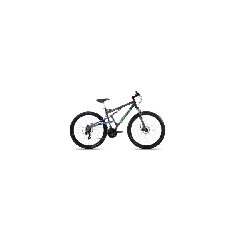 Bicicleta BENOTTO Montaña AXIAL 9.1 R29 21V. Hombre DS Frenos Doble Disco Mecanico Aluminio Gris/Azul Talla:UN