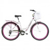 Bicicleta BENOTTO City COSENZA R700C 7V. Mujer FS Shimano Frenos ”V” Aluminio BlancoTalla:UN