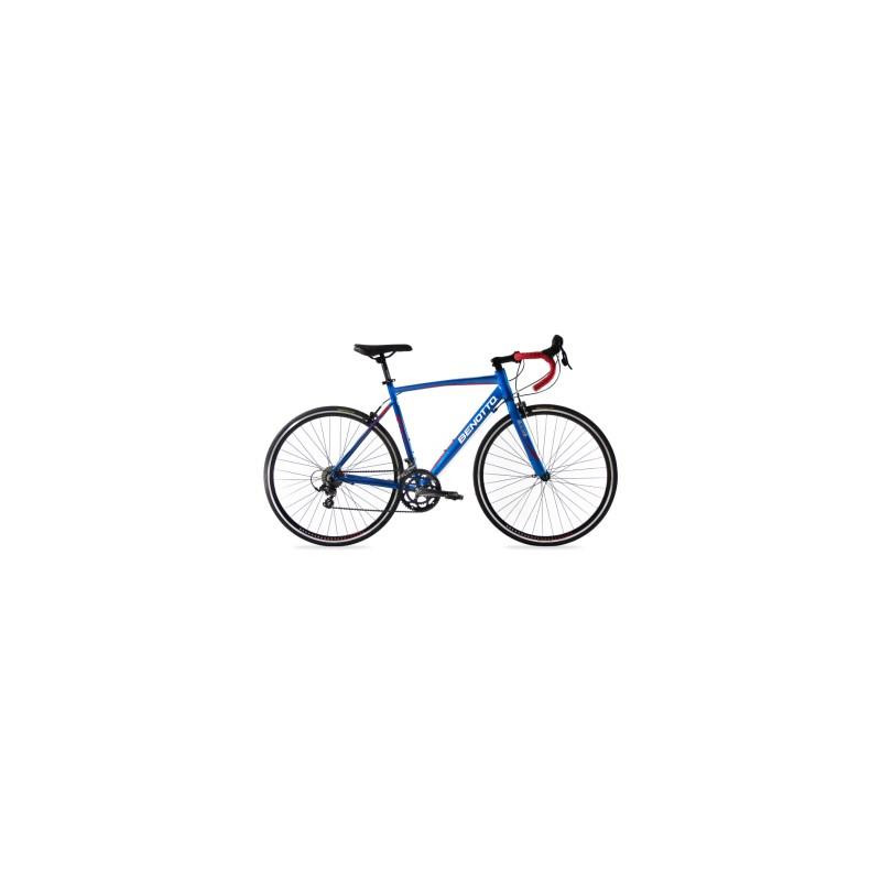 Bicicleta BENOTTO Ruta 590 R700 14V. Duales Frenos Carrera Aluminio Azul Metalico Talla:46.5