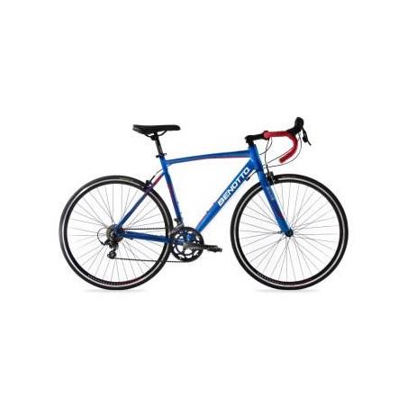 Bicicleta BENOTTO Ruta 590 R700 14V. Duales Frenos Carrera Aluminio Azul Metalico Talla:46.5