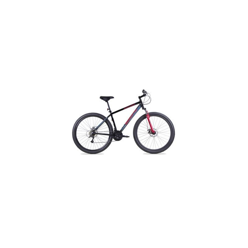 Bicicleta BENOTTO Montaña BLACK EAGLE R29 21V. Hombre FS Frenos Doble Disco Mecanico Aluminio Negro/Rojo Talla:UN