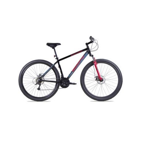 Bicicleta BENOTTO Montaña BLACK EAGLE R29 21V. Hombre FS Frenos Doble Disco Mecanico Aluminio Negro/Rojo Talla:UN