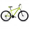 Bicicleta BENOTTO Montaña SPITFIRE R27.5 18V. Hombre FS Frenos ”V” Acero Amarillo Neon/Negro Talla:UN