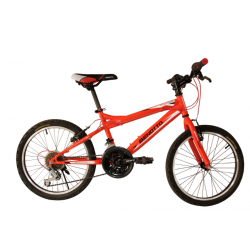 Bicicleta BENOTTO Montaña PROGRESSION R20 21V. Niño Sunrace Frenos ”V” Acero Naranja Talla:UN