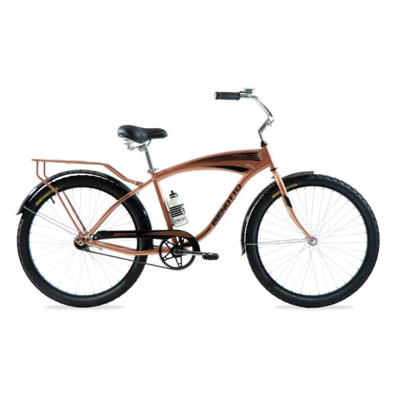 Bicicleta BENOTTO City OCEAN DR R26 1V. Hombre Frenos Contrapedal Acero Bronce Talla:UN