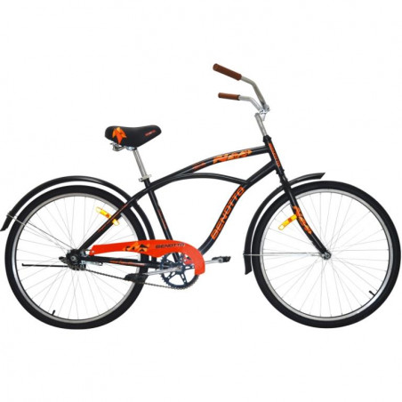 Bicicleta BENOTTO Crucero ROTTERDAM R26 1V. Hombre Acero Negro Talla:UN