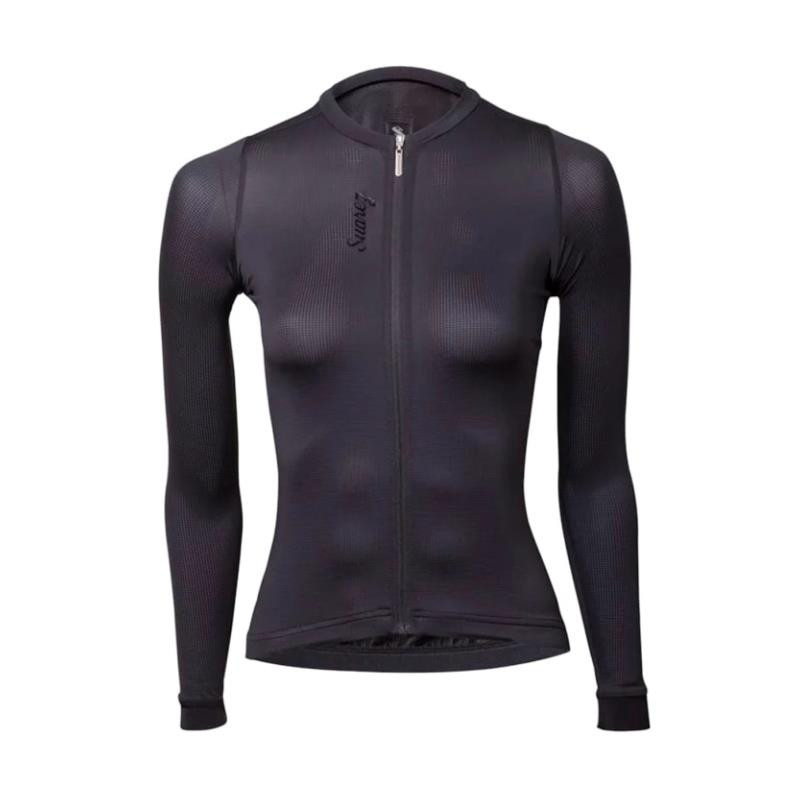 Jersey SUAREZ PERFORMANCE SHADE Manga Larga Mujer Negro Talla:M