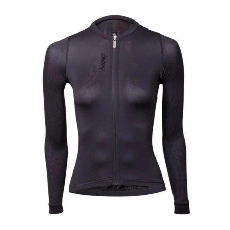 Jersey SUAREZ PERFORMANCE SHADE Manga Larga Mujer Negro Talla:M