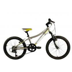 Bicicleta BENOTTO Montaña SERENGUETI R20 6V. Niño Frenos ”V” Aluminio Plata/Negro Talla:UN