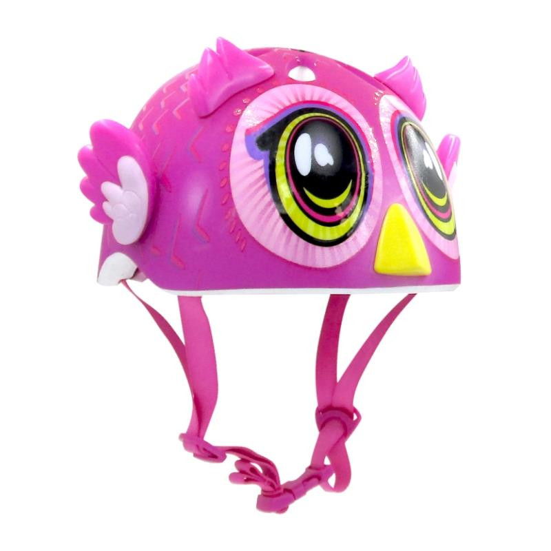 Casco C-PREME BIG EYES OWL Rosa Talla: 1-3 (48-52cm)