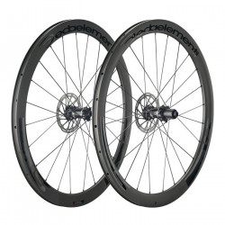 Rin Armado DEDA Ruta SL45DB 700C Delantero/Trasero Clincher Eje 9/10mm Carbon Negro Campagnolo WDSL34POB