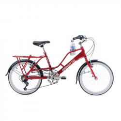 Bicicleta BENOTTO City MAILLY R20 7V. Unisex Frenos ”V” Aluminio Rojo Talla:UN