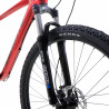 Bicicleta BENOTTO Montaña KUTANG CARBON FIBER R29 3x8 Shimano Frenos Doble Disco Hidraulico Carbon Rojo/Negro Talla:SS