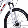 Bicicleta BENOTTO Montaña DS-900 R27.5 27V. Hombre Shimano Altus Frenos Doble Disco Hidraulico Aluminio Rojo/Blanco Talla:ML