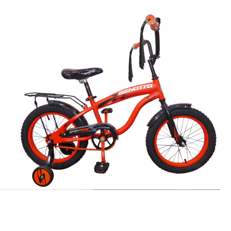 Bicicleta BENOTTO City EASY RIDE R16 1V. Niño Frenos Contrapedal Acero Naranja/Negro Talla:UN