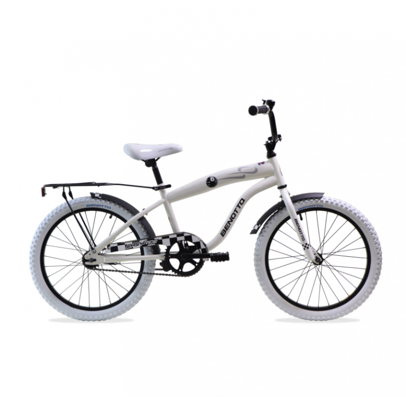 Bicicleta BENOTTO City EASY RIDE R20 1V. Niño Frenos Contrapedal Acero Blanco Talla:UN