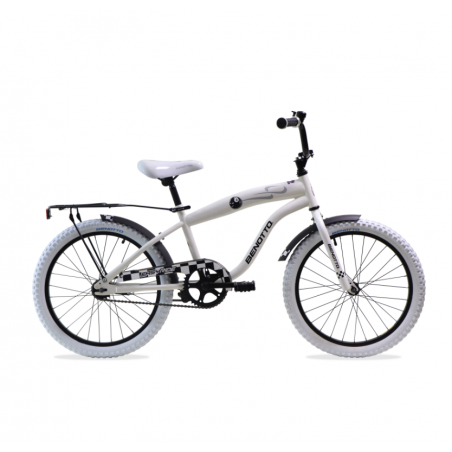 Bicicleta BENOTTO City EASY RIDE R20 1V. Niño Frenos Contrapedal Acero Blanco Talla:UN