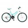 Bicicleta BENOTTO Montaña MADEIRA R24 21V. Mujer FS Sunrace Frenos ”V” Acero Aqua/Blanco Talla:UN