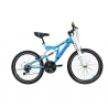 Bicicleta BENOTTO Montaña SNIPER R24 21V. Hombre DS Frenos ”V” Acero Azul/Blanco Talla:UN