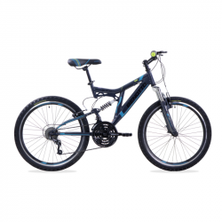 Bicicleta BENOTTO Montaña SNIPER R24 21V. Hombre DS Frenos ”V” Acero Gris Talla:UN